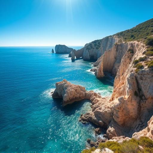 Calanques de Marseille, offrant des paysages côtiers spectaculaires et des eaux turquoise.